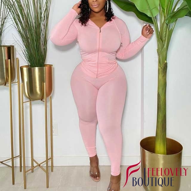 Plus Size Casual Jogging Suit