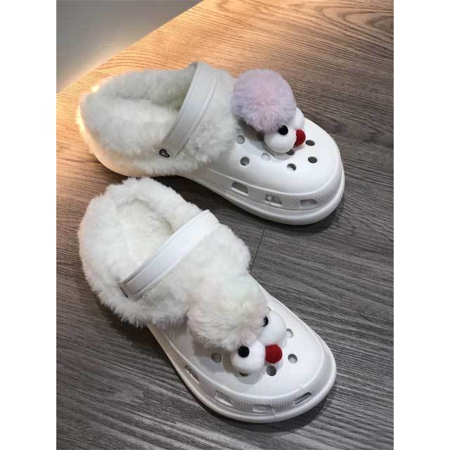 Fuzzy Liner Casual Clogs