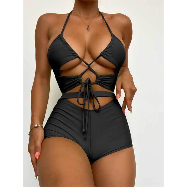 Strappy Swimsuit Set