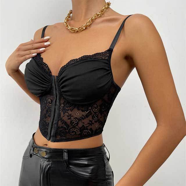 Lace Corset Cami Top