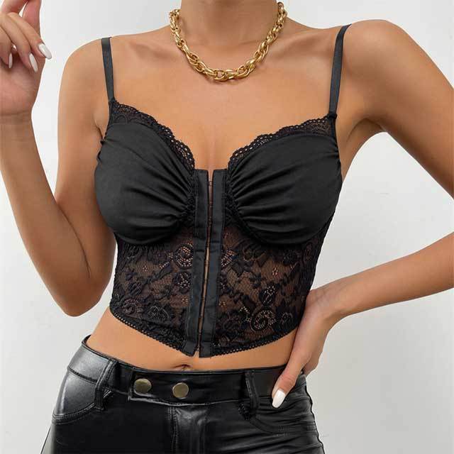 Lace Corset Cami Top