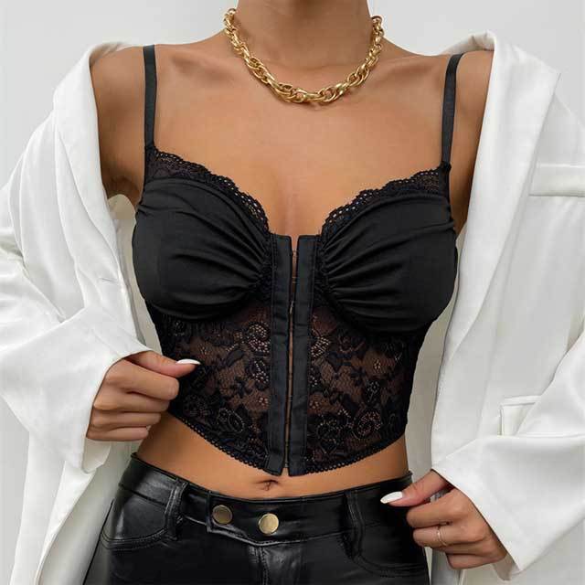 Lace Corset Cami Top