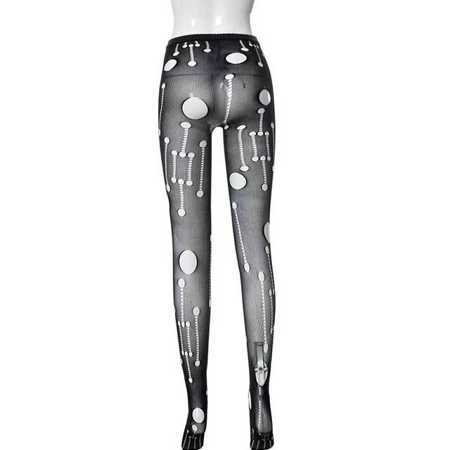 Hollow Out Mesh Pantyhose Leggings