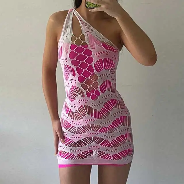 See Through Hollow Out Lingerie Dress