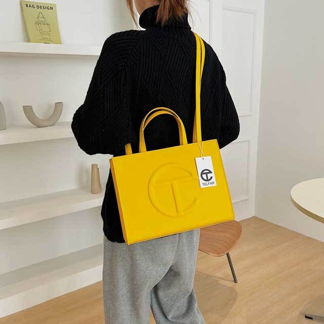 Designer Leather Big Size Hand Bag
