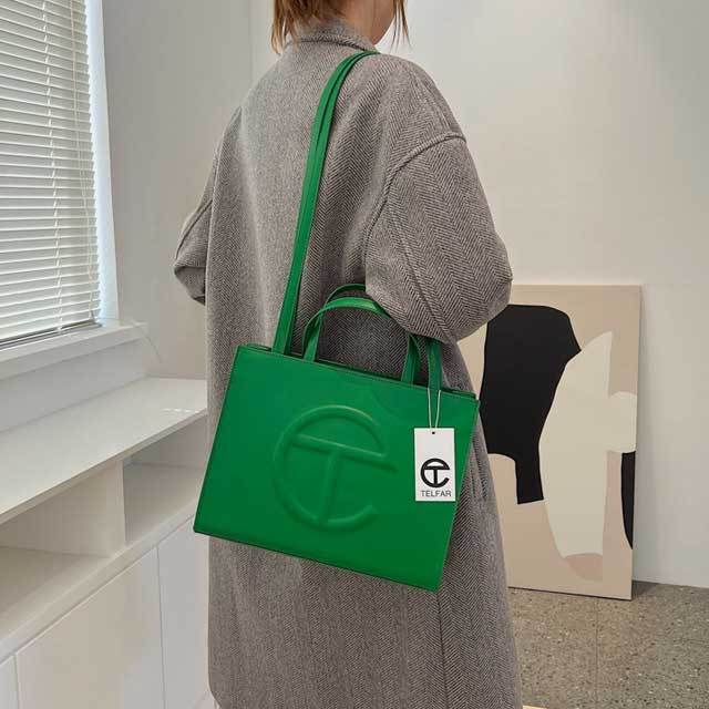 Designer Leather Big Size Hand Bag