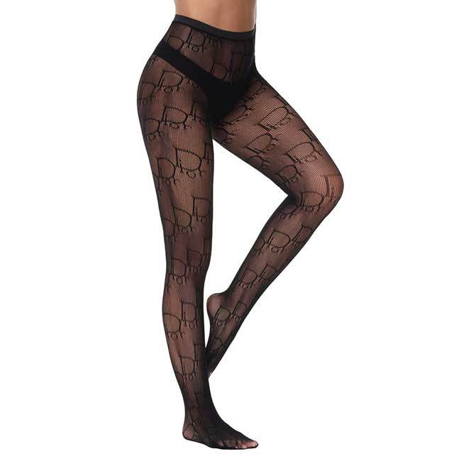 Designer See Through Mesh Tights