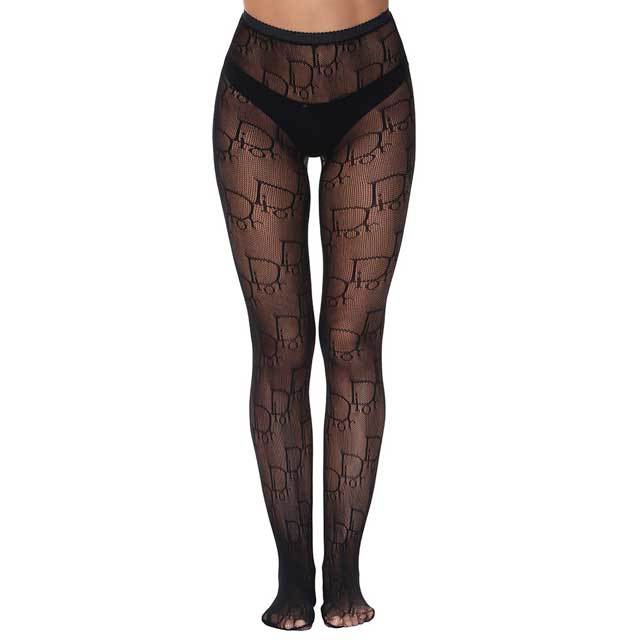 Designer See Through Mesh Tights