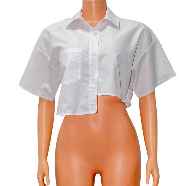 Irregular Shirt Top