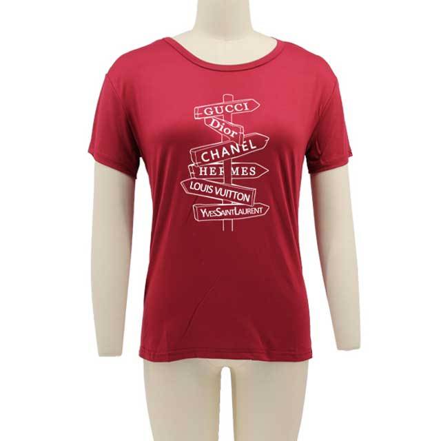 Letter Print Casual Tees