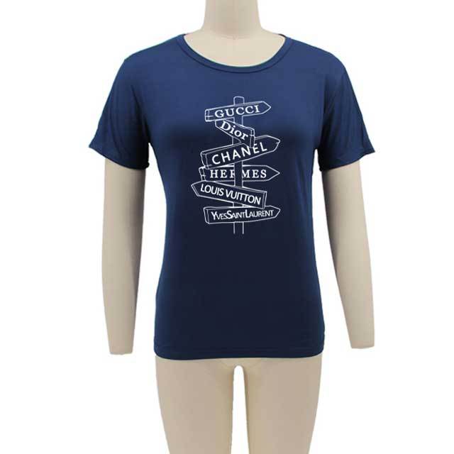 Letter Print Casual Tees