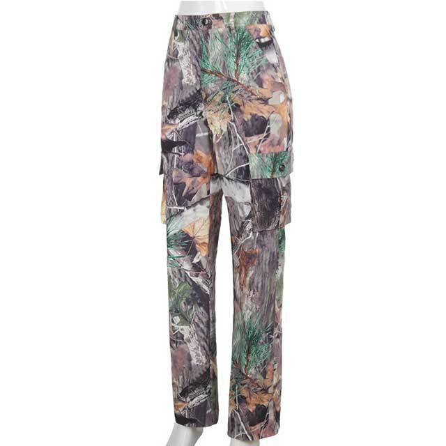 Leaf Print Jogger Pant