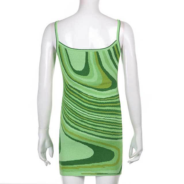 Ripple Knit Cami Dress
