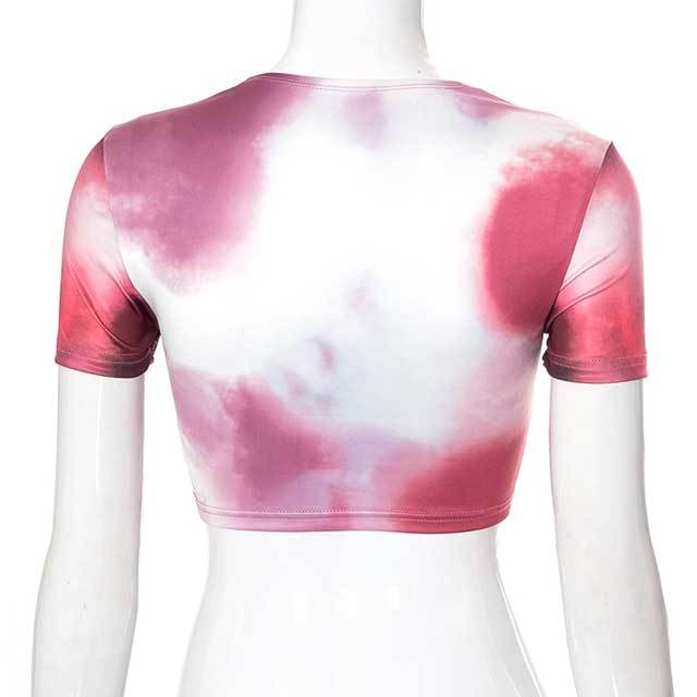 Tie Dye Crop Tees