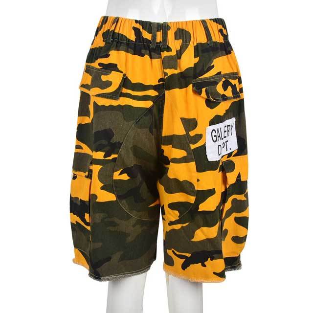 Camo Print Cargo Shorts