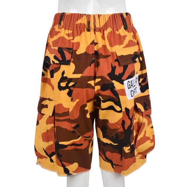 Camo Print Cargo Shorts