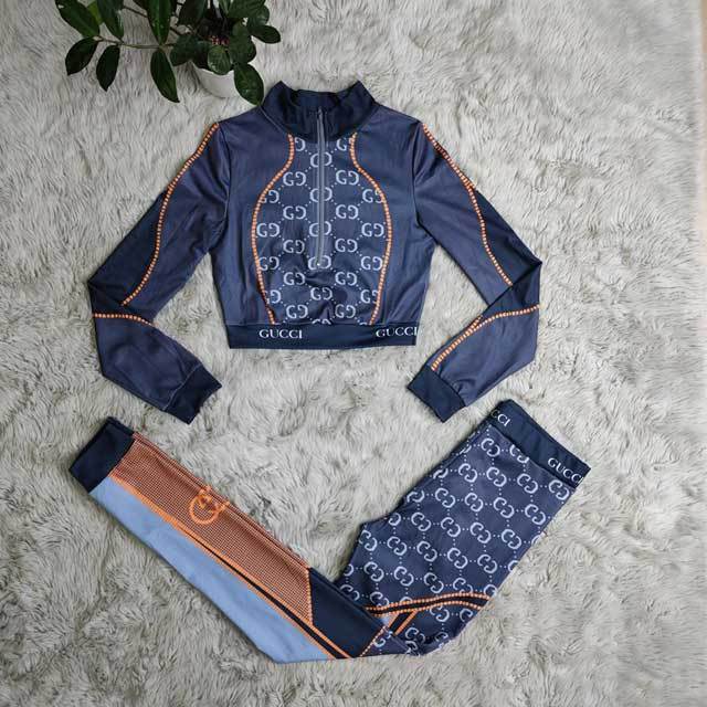 Printed Long Sleeve Jogging Suit