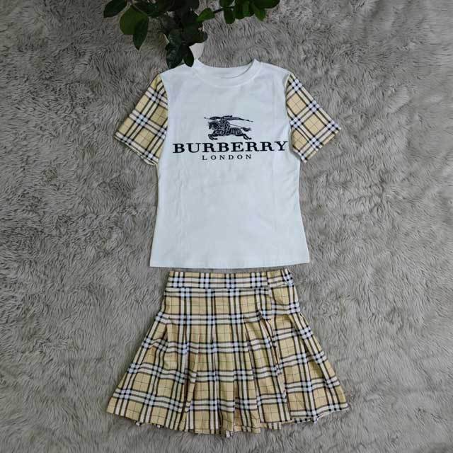 Plaid Print Mini Skirt Set