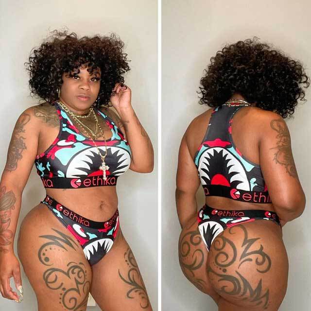 Printed Sexy Tankinis Set