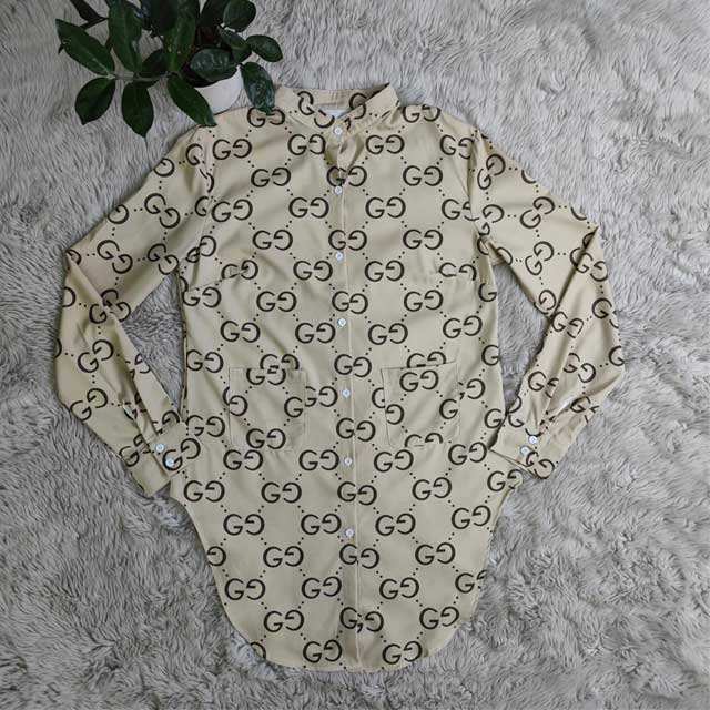 Printed Long Sleeve Shirt