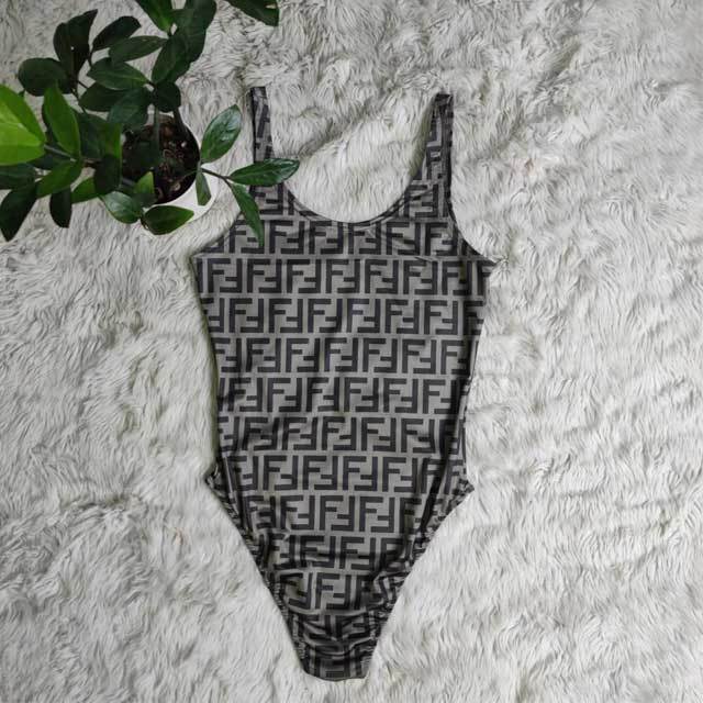 Printed Backless One Piece
