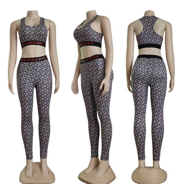 Printed Tank Top Jogging Pants Set