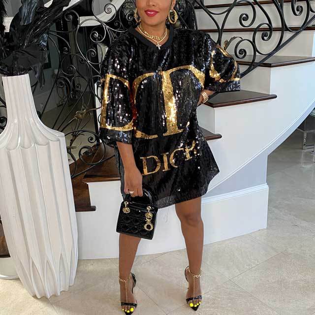 Casual Sequin Dress