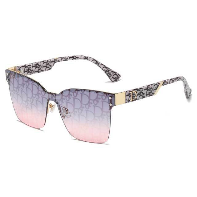 Letter Design Fashion Adult Sunglasses