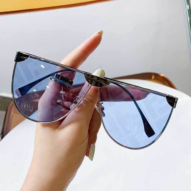 Letter Design Fashion Sunglasses For Unisex