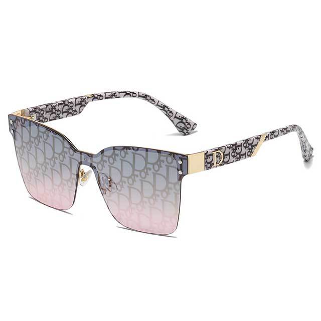 Letter Design Fashion Adult Sunglasses