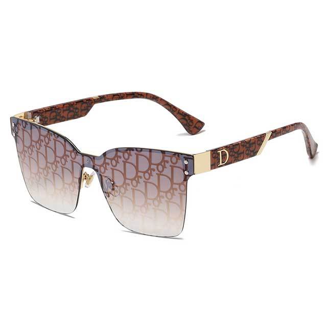 Letter Design Fashion Adult Sunglasses