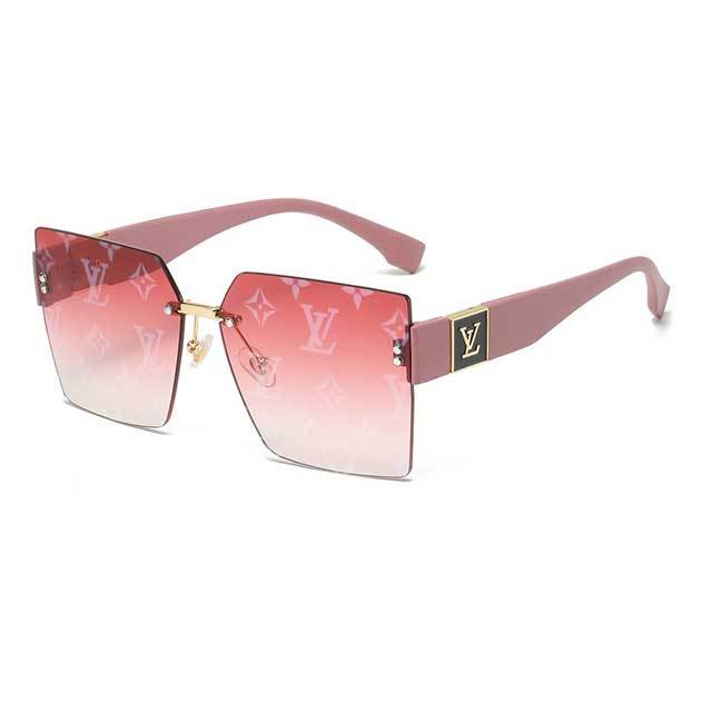 Letter Gradient Adult Sunglasses