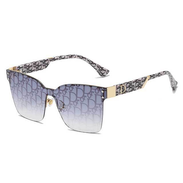 Letter Design Fashion Adult Sunglasses