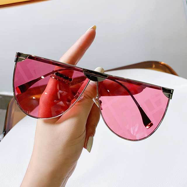 Letter Design Fashion Sunglasses For Unisex