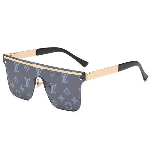 Gradient Fashion Letter Sunglasses