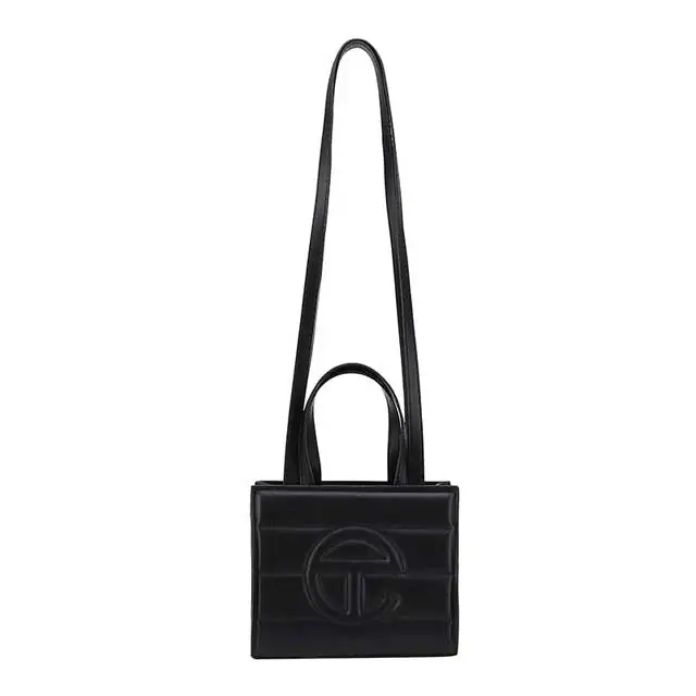 Embossing Leather Shoulder Bag