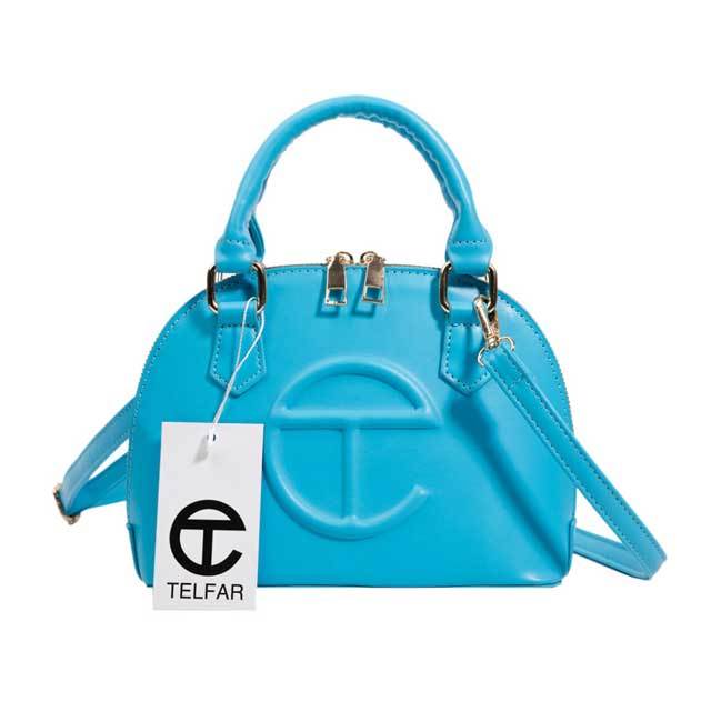 Candy Color Leather Embossing Hand Bag