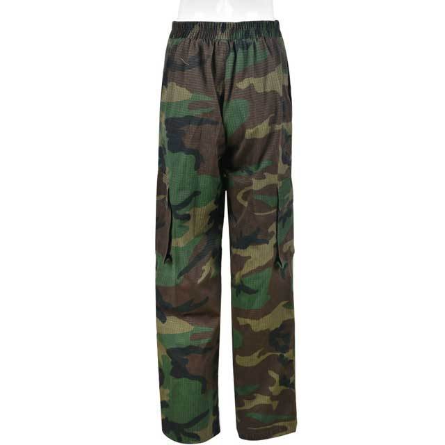 Irregular Camo Cargo Pant