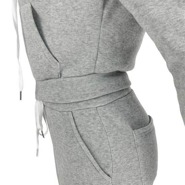 Zipper Top Casual Tracksuit Set