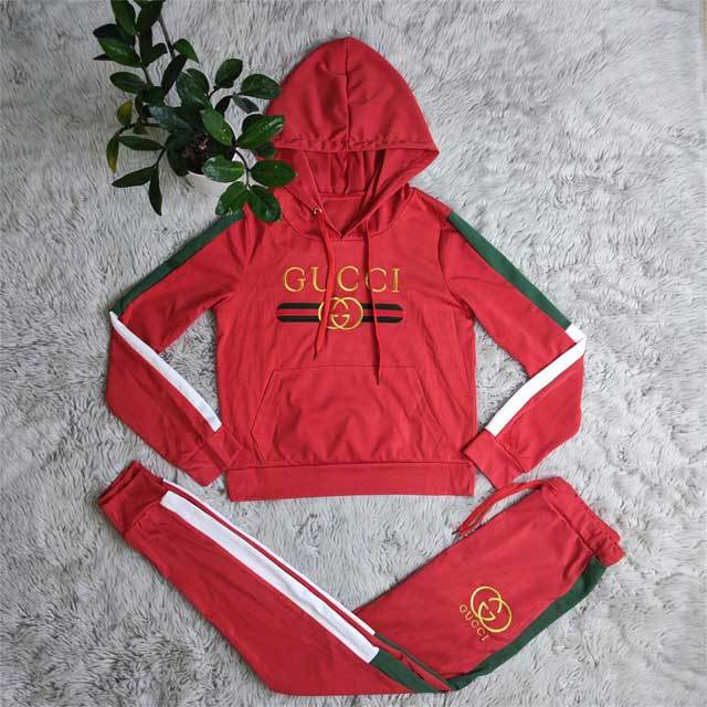 Letter Embroidery Long Sleeve Tracksuit Set