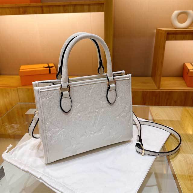 Letter Fashion Leather Hand Bag