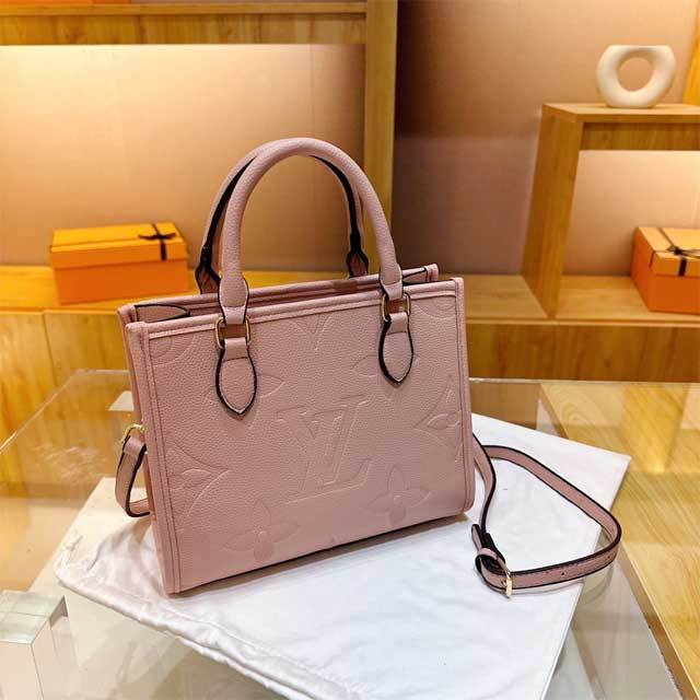 Letter Fashion Leather Hand Bag