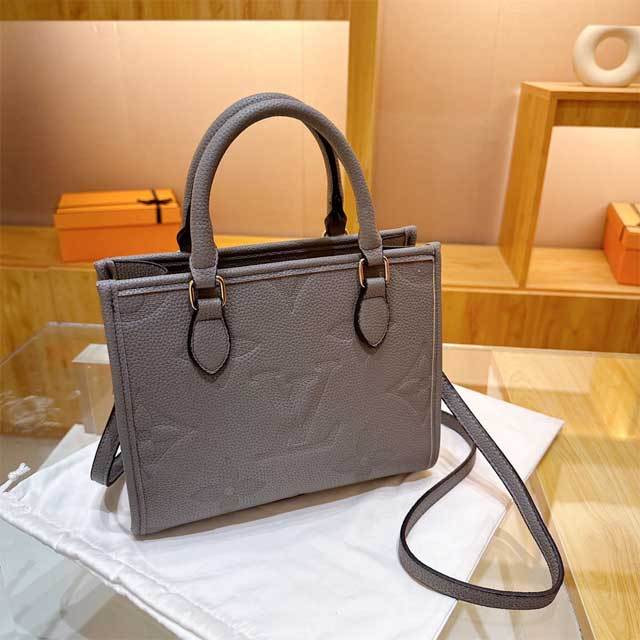 Letter Fashion Leather Hand Bag