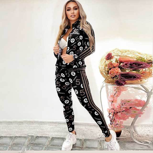 Printed Casual Jogger Set