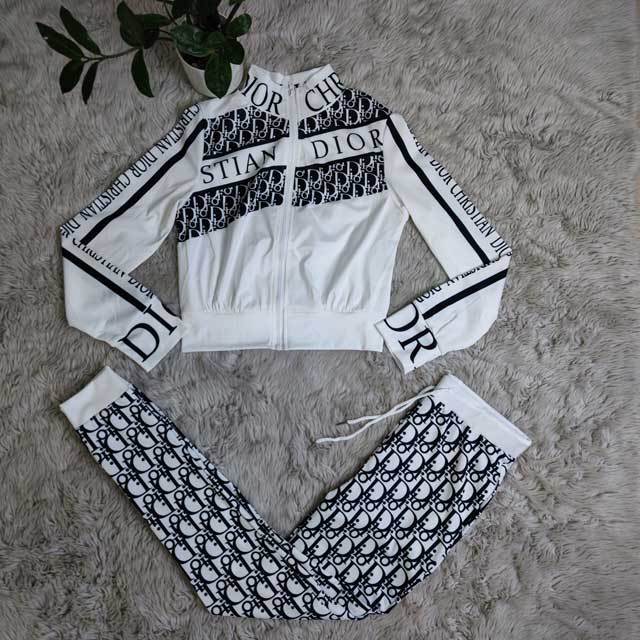 Printed Casual Jogging Pants Suit