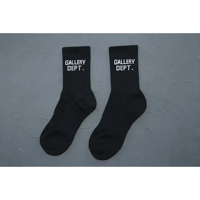 Letter Design Cotton Sports Socks For Unisex