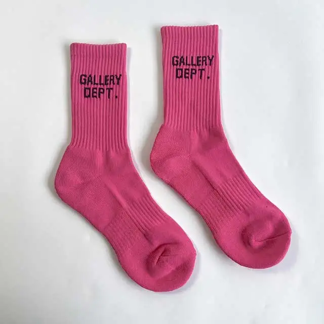 Letter Design Cotton Sports Socks For Unisex