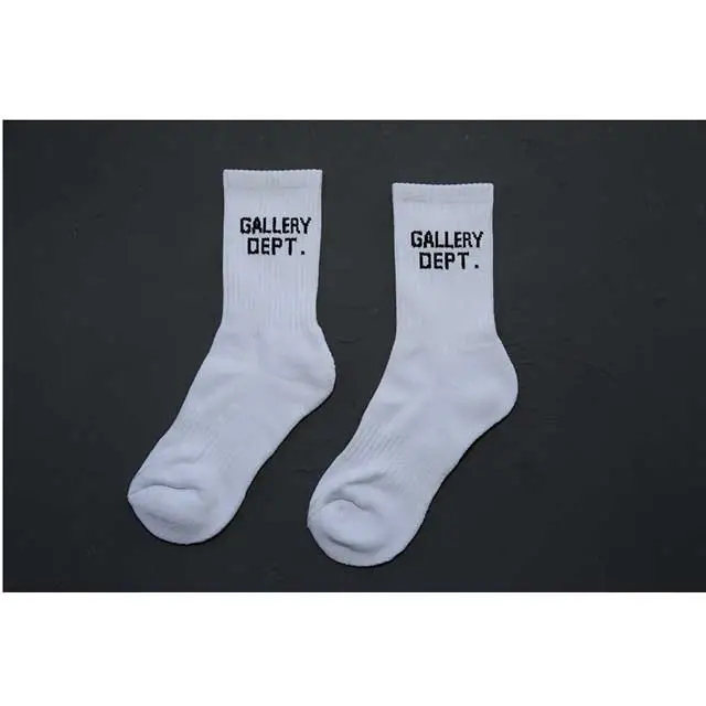 Letter Design Cotton Sports Socks For Unisex