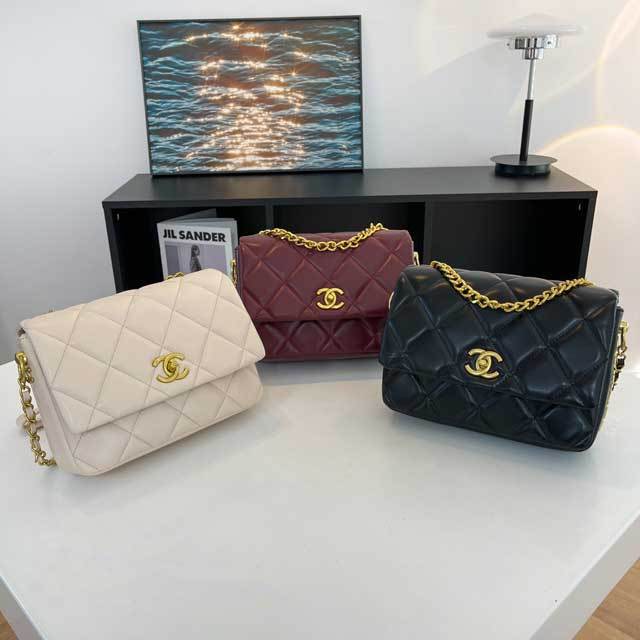 Chain Leather Fashion Messenger Bag