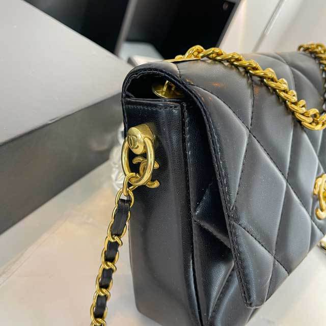 Chain Leather Fashion Messenger Bag